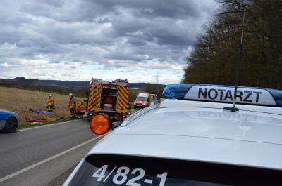 Mundelsheim: Schwerer Verkehrsunfall fordert 3 Verletzte